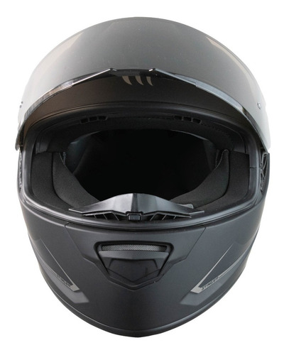 Casco Mt Helmets Ff10b Stinger Negro Mate Para Moto