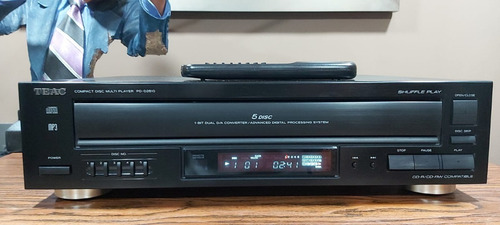 Imagem 4 de 8 de Cd Player Carrocel Teac Modelo Pd-d2610 Mp3 Top De Linha