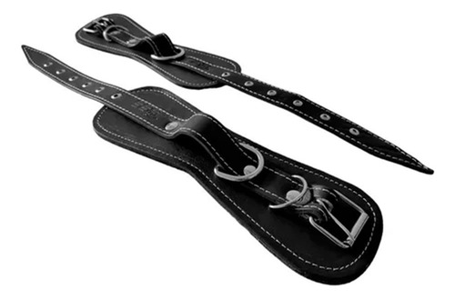 Par De Grilletes Para Gym Grande Ajustable Negro Ssr Sport