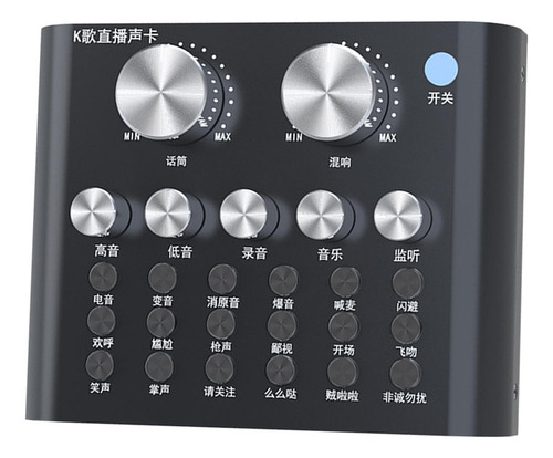 Yi Tarjeta De Sonido V8, Mezclador De Audio, Interfaz De