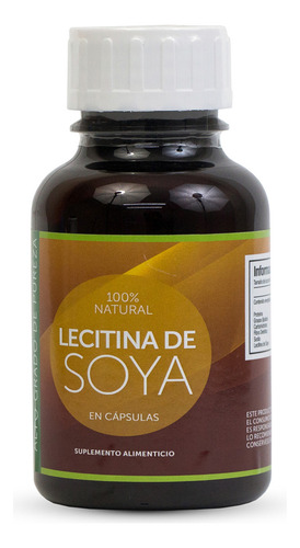 Lecitina De Soya - 100 Cápsulas Soy Lecithina Kukamonga Sabor Sin sabor