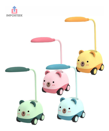 . Lampara Escritorio Led Recargable Usb Ajustable 360