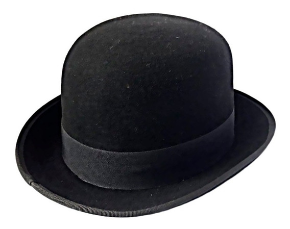 sombrero de plumas de bombín sombrero de bombín de fieltro duro bombín unisex sombrero de bombín del siglo 19 Sombrero de bombín clásico Accesorios Sombreros y gorras Sombreros de vestir Gorras de bolera sombrero de bombín 100% de lana de estilo clá 