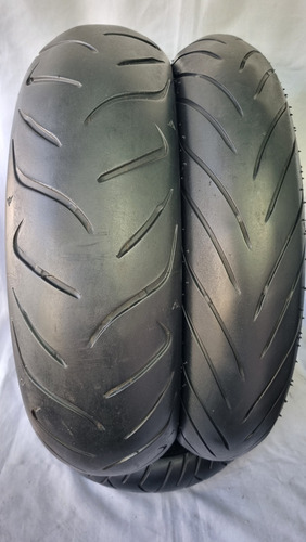 Par De Pneu Dunlop Sportmax 160/120 Original Usado (Usado)
