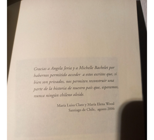 Libro Historia De Chile Las Cartas Del General Bachelet 1°ed (Usado)