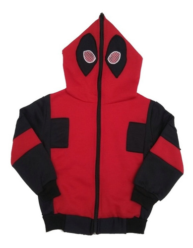 Buzo,chaqueta,hoodie Superheroes Deadpool Niño Marvel Comic