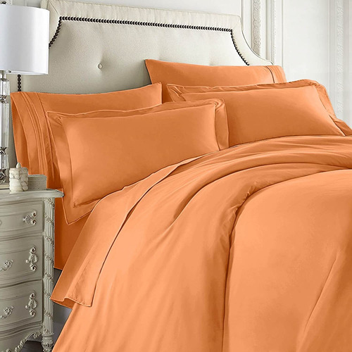  Complete  Piece Bedding Set Includes Fitted And Flat S...