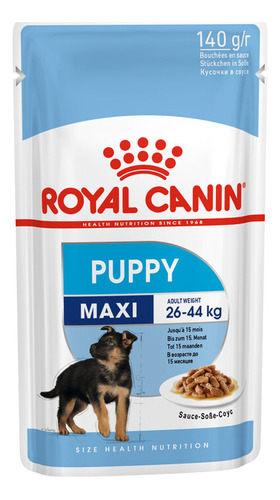Royal Canin Pouch Maxi Puppy Para Cachorros 140 G  - Bigos