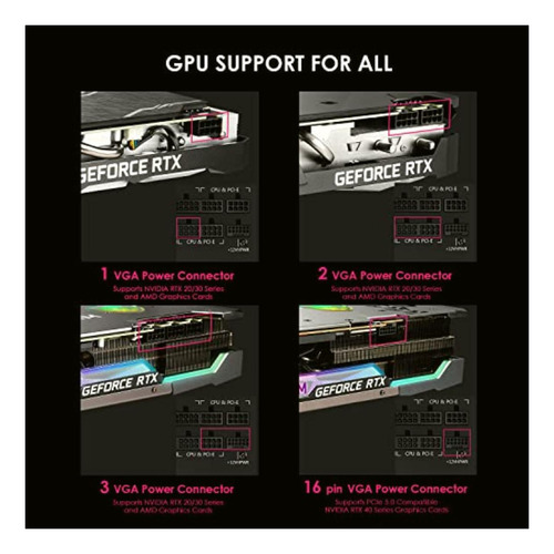 Mpg A850g Pcie 5 & Atx 3.0 Fuente De Alimentación Para