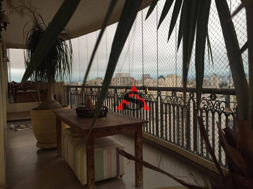 Apartamento Com 4 Dormitórios À Venda, 250 M² Por R$ 3.500.000,00 - Moema - São Paulo/sp - Ap39534