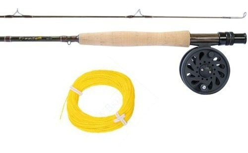  Equipo De Fly Surfish Freedom Caña - Reel - Linea