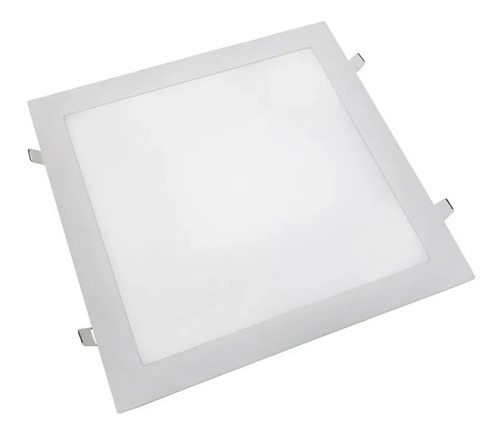 Painel Plafon Led 24w Qua 3000k Biv Embutir