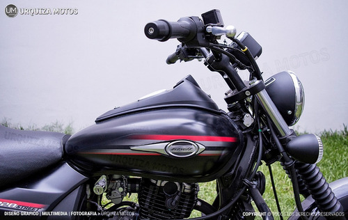 Moto Custom Bajaj Avenger 220 Street Chopper Urquiza Motos