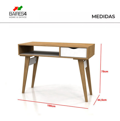 Escritorio Diseño Escandinavo 1 Cajón
