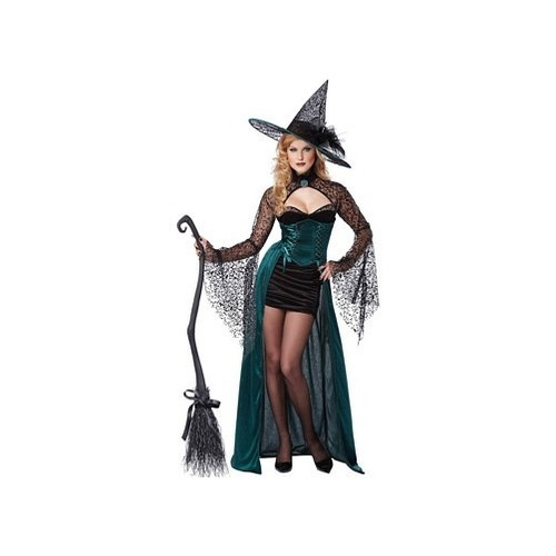 Disfraz De Bruja Para Mujer Talla: L Halloween