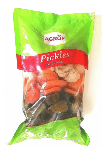 Pickles Sin Aji, Bolsa De 1 Kg Drenado