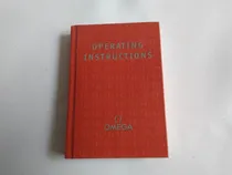 Comprar Mercurio Peruano: Libro Manual Reloj Omega Card Garanti L114