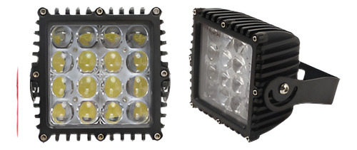 2 X 5  80w 4d Óptico Cree Inundación Led Trabajo Luz Offroad