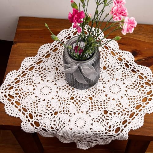Mantel De Mesa Eiyye Individuales De Ganchillo Manteles Ind