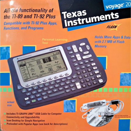 Calculadora Gráfica Texas Instruments Voyage 200