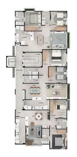 Imagem 7 de 7 de Apartamentos - Ref: V1987