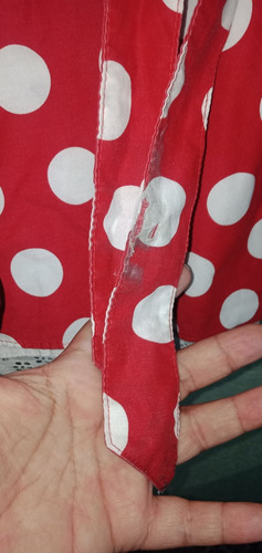 Disfraz Vestido De Minnie Mouse De Disney Word Talla S Usado (Usado)