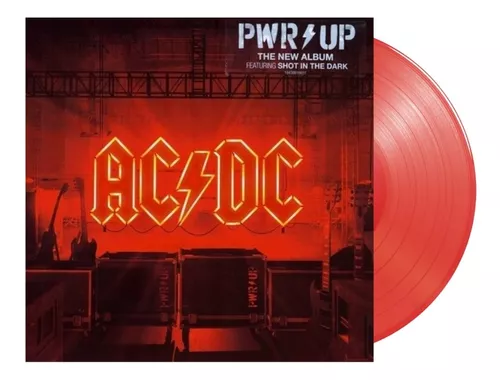 Ac/dc - Power Up Vinilo Edición Especial Lp Rojo Traslúcido