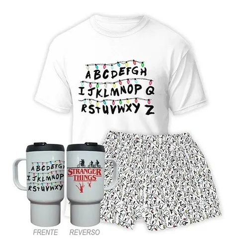 Pijama Stranger Things Verano Jarro Hombre Mujer Ni os
