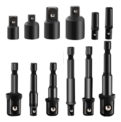 ~? 12pcs Drill Socket Adapter Y Reducer Set, Extension Set C