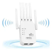 Comprar Repetidor De Señal Wifi,1200mbps,2.4g\u002F5g,repetidor De Wifi Extensor De Cobertura Inalámbrico Universal,ac1200,modo Ap Compatible,plug And Play,puerto Ethernet,luz Indicadora De Señal Inteligente