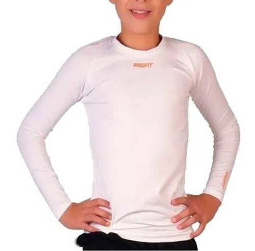 Camiseta Térmica Manga Larga Niños Lycra Remera Ptm Oficial