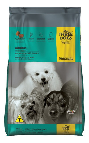Threedogs Adultos Pequeños 10,1kg + Pate Threedog Regalo!!