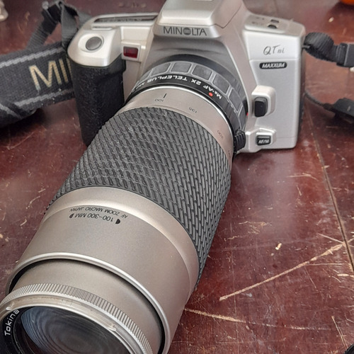 Imagem 3 de 9 de Câmera Fotográfica Minolta Qt Si Maxxum Analógica Sem Testar