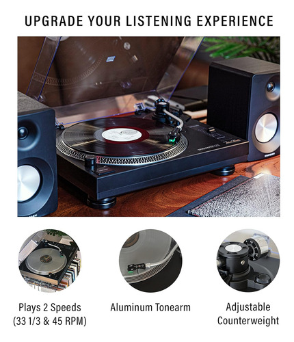 Crosley C100bt-bk - Tocadiscos Bluetooth Con Tracción P