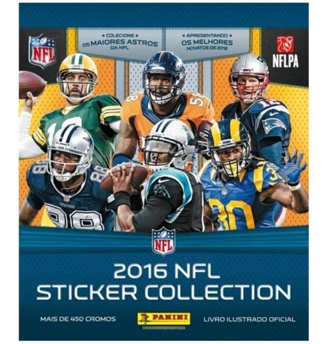 Álbum Completo Nfl 2016 - 485 Fig. P/ Colar