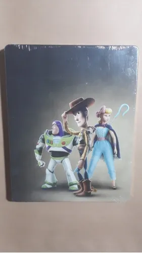 Blu-ray Steelbook Toy Story 4 (2019) Lacrado 2 Discos!