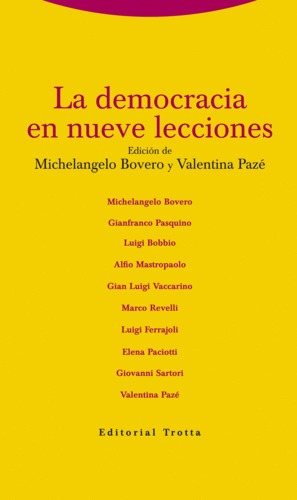 Libro Democracia En Nueve Lecciones,la