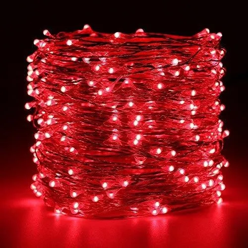 Luces De Hadas Rojas Compatibles Con Er Chen