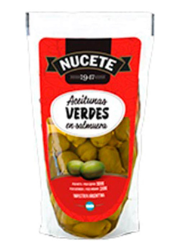 Pack X 48 Unid. Aceitunas  Verde Nº5 Dp 180 Gr Nucet Pro