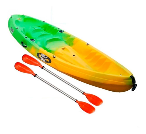 Kayak Samoa Famili 355x84x31 Mts Con Remos Febo