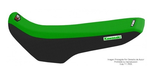 Funda Asiento Antideslizante Kawasaki Klx 650 R Modelo Total Grip Fmx Covers Tech  Fundasmoto Bernal