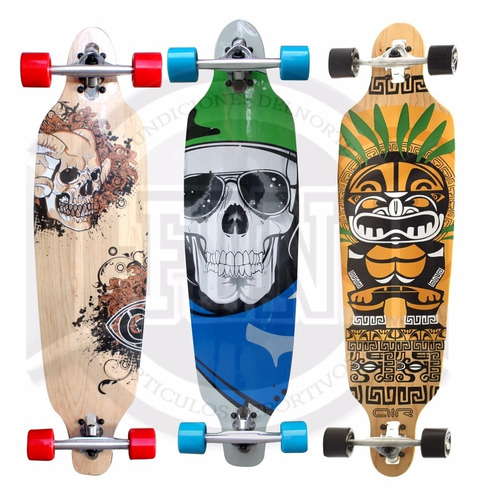 Longboard Gold Maple Canadiense 7 Capas Abec-7