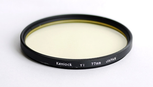 Filtro 77mm Amarillo Tonos Y1 / Y2 / Y3 Kenlock Japon