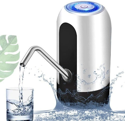 Imagen 3 de 6 de Dispenser Bomba De Agua Bidon Automatico Usb Recargable