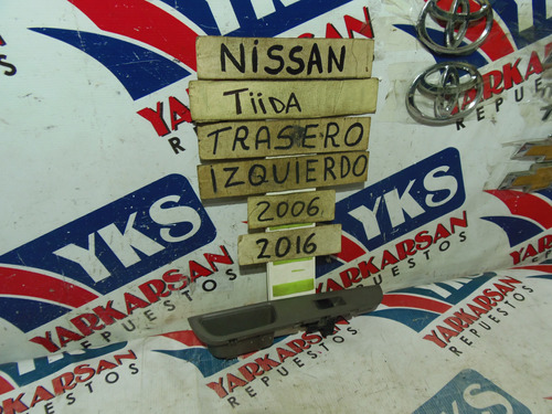Botonera Trasera Izquierda Nissan Tiida 2006-2016