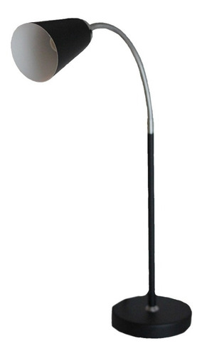 Lámpara De Mesa Dirigible Metálica Con Cuello Flex