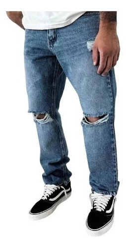 Jean Mom Hombre Roturas / Turk Kur 001