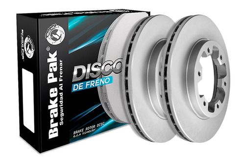 Disco De Freno Brakepak Nissan D22 2.4 4x4 -  - Precio X Par