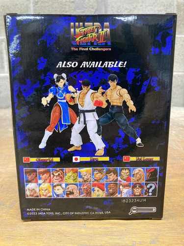 Ryu Street Fighter 2 Ultra Jada Toys Original Nuevo Chun Li
