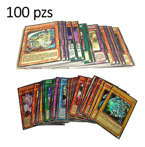 Mega Pack 100 Cartas Yugioh! 100% Original Incluye Foils